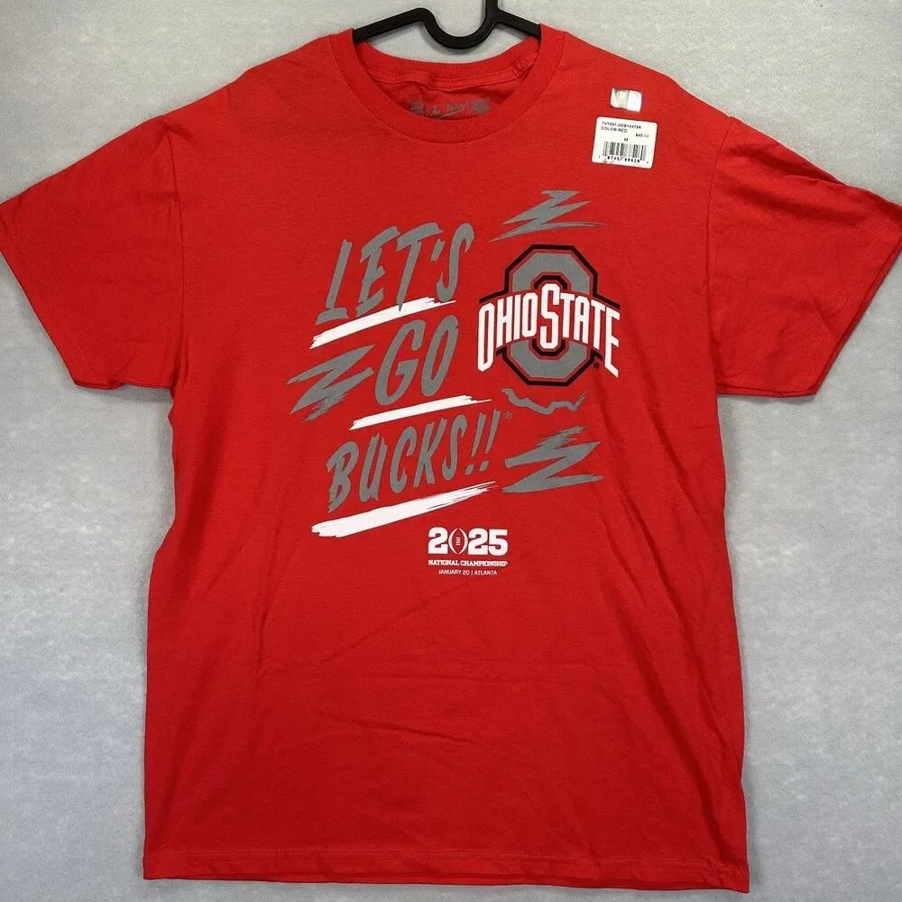 NWT Ohio‎ State Buckeyes 2025 National Championship Official The Victory M Shirt